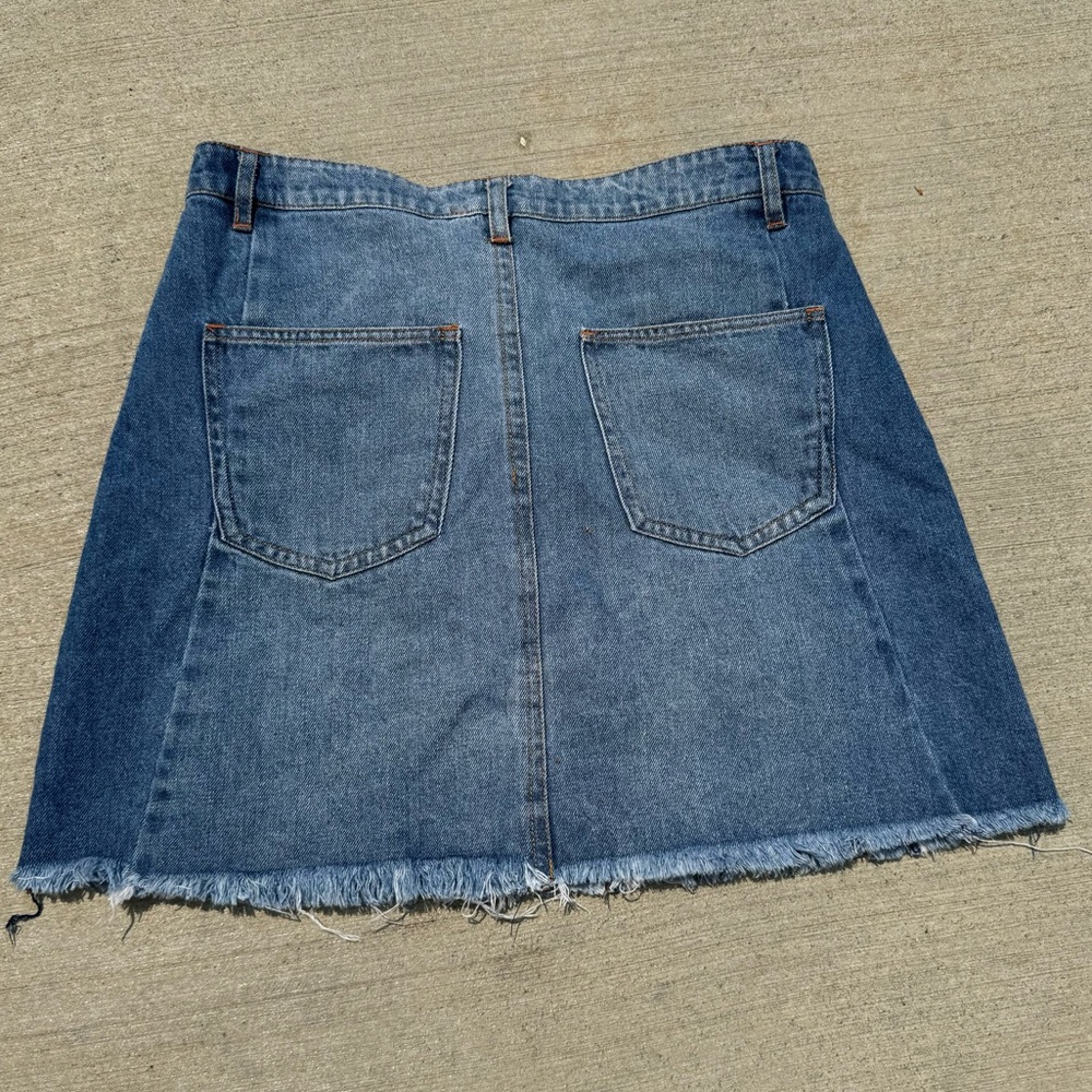 Denim Skirt Size: S